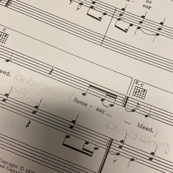 Vtg 1983 Bette Midler “The Rose” Words & Music by Amanda McBroom Recorded - Picture 3 of 7